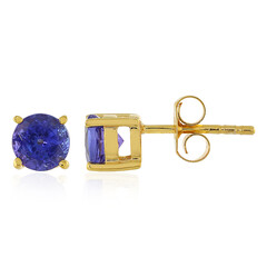 Tanzanite Silver Earrings