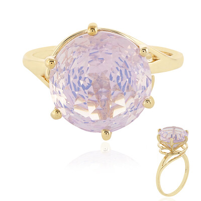 9K Lavender Quartz Gold Ring (PHANTASIA)