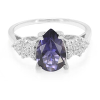 Orissa Iolite Silver Ring