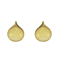 Baltic Amber Silver Earrings