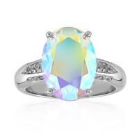 Moonlight Quartz Silver Ring