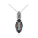 Mystic Quartz Silver Necklace