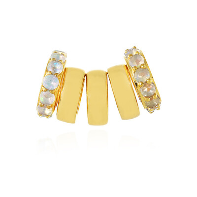 Welo Opal Silver Pendant (MONOSONO COLLECTION)
