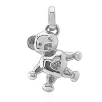 SI1 (G) Diamond Silver Charm