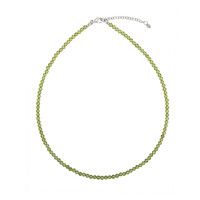 Peridot Silver Necklace