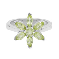 Peridot Silver Ring