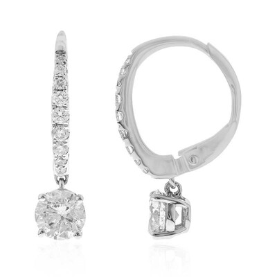 14K I1 (H) Diamond Gold Earrings (CIRARI)