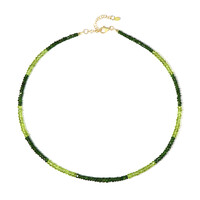 Peridot Silver Necklace