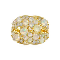Welo Opal Silver Ring