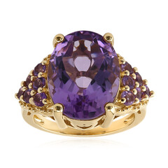 Amethyst Silver Ring