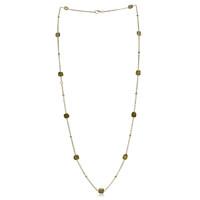14K PK2 Fancy Diamond Gold Necklace (CIRARI)