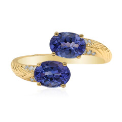 14K AAA Tanzanite Gold Ring (CIRARI)