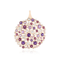Amethyst Silver Pendant (KM by Juwelo)
