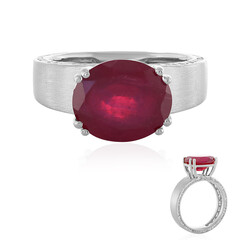Madagascar Ruby Silver Ring (de Melo)