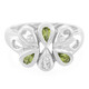 Cuprian Tourmaline Silver Ring