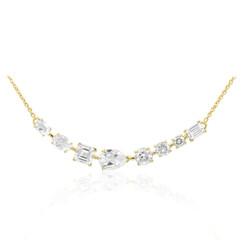 White Topaz Silver Necklace