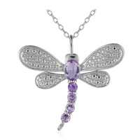Bolivian Amethyst Silver Necklace