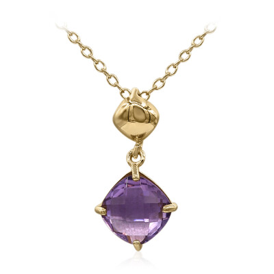 Amethyst Silver Necklace