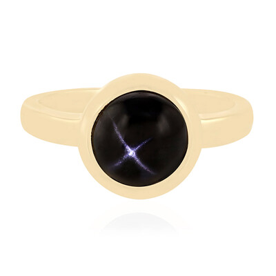Indian star diopside Silver Ring
