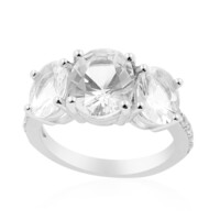 Danburite Silver Ring