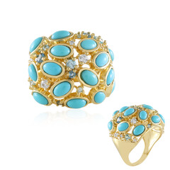 Sleeping Beauty Turquoise Silver Ring (KM by Juwelo)