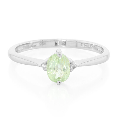 Paraiba Tourmaline Silver Ring