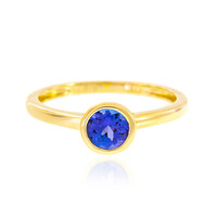 9K AAA Tanzanite Gold Ring