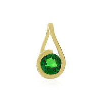 9K Tsavorite Gold Pendant