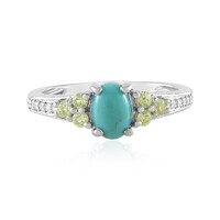 Tyrone Turquoise Silver Ring