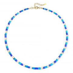 Welo Opal Silver Necklace