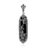 Onyx Silver Pendant