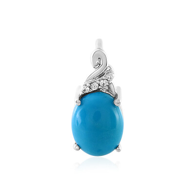 Arizona Turquoise Silver Pendant