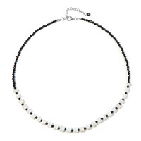 Agate Silver Necklace