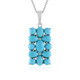Sleeping Beauty Turquoise Silver Necklace (Faszination Türkis)