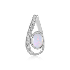 Welo Opal Silver Pendant