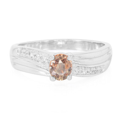 Unheated Colour Change Sapphire Silver Ring