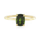 Russian Diopside Silver Ring