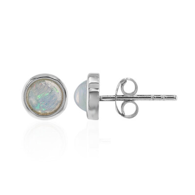 Welo Opal Silver Earrings