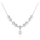 White Freshwater Pearl Silver Necklace