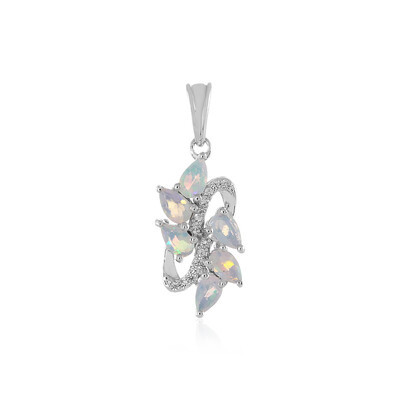 Welo Opal Silver Pendant