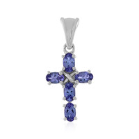 Tanzanite Silver Pendant
