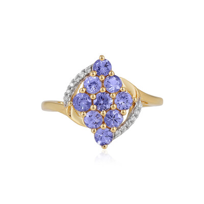 Tanzanite Silver Ring