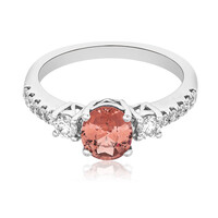 14K Mandarin Garnet Gold Ring (CIRARI)