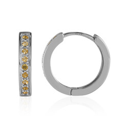Citrine Silver Earrings