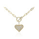 14K I1 (H) Diamond Gold Necklace (CIRARI)