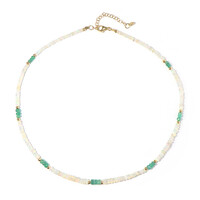 Welo Opal Silver Necklace