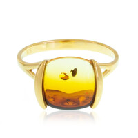 Baltic Amber Silver Ring
