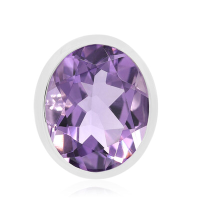 Amethyst Silver Pendant (MONOSONO COLLECTION)