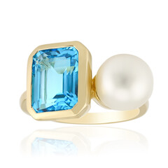 9K Marambaia Topaz Gold Ring (Michelle Albala)
