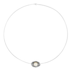Freshwater pearl Silver Choker